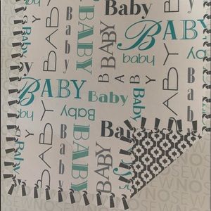 Fleece baby tie throw 👶🏼 kit